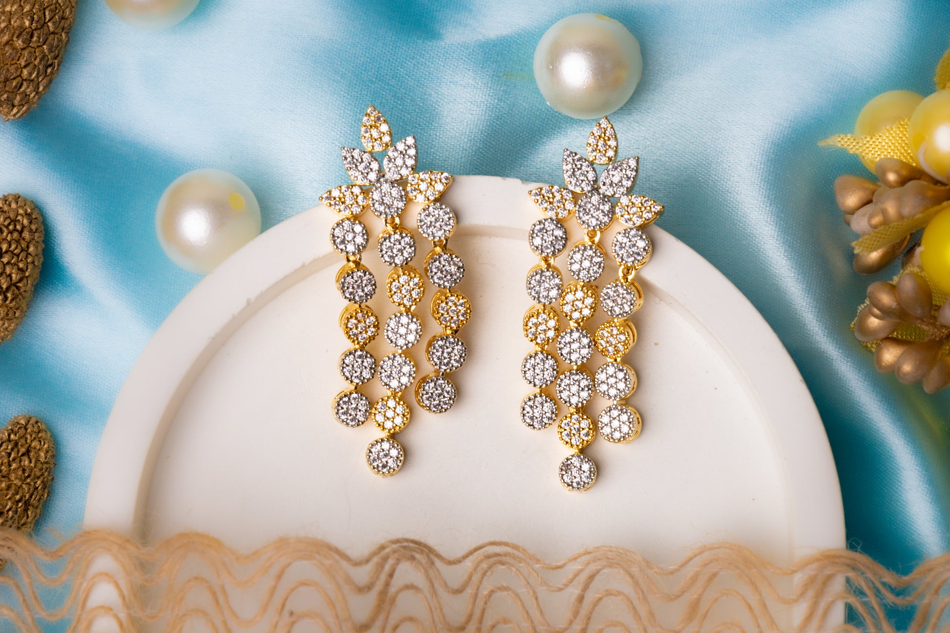 Elegant Double-Layered Necklace Set