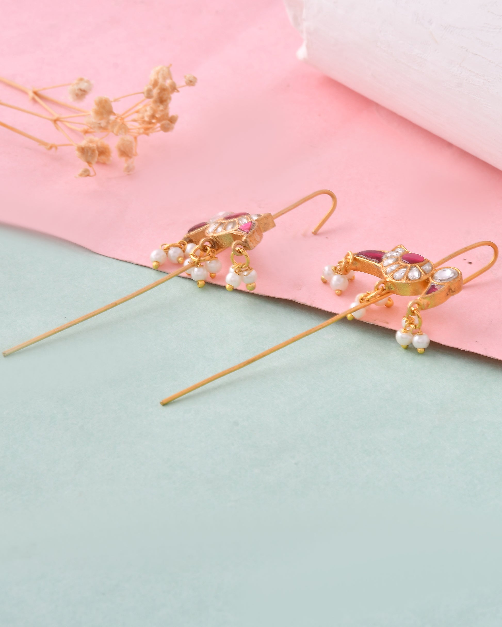 Bird Inspired Helix Hook Ear Crawler