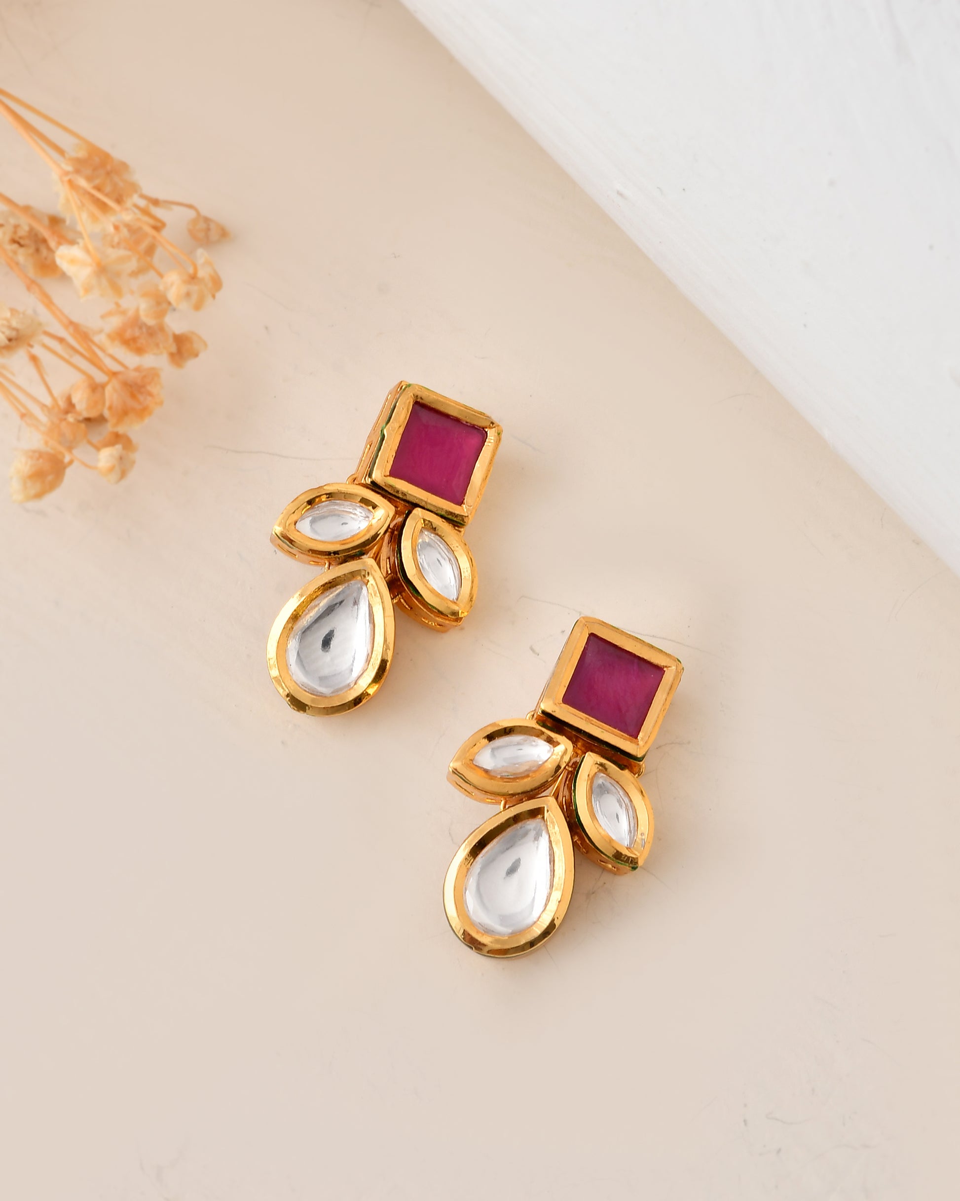 Traditional Gold-Tone Pendant
