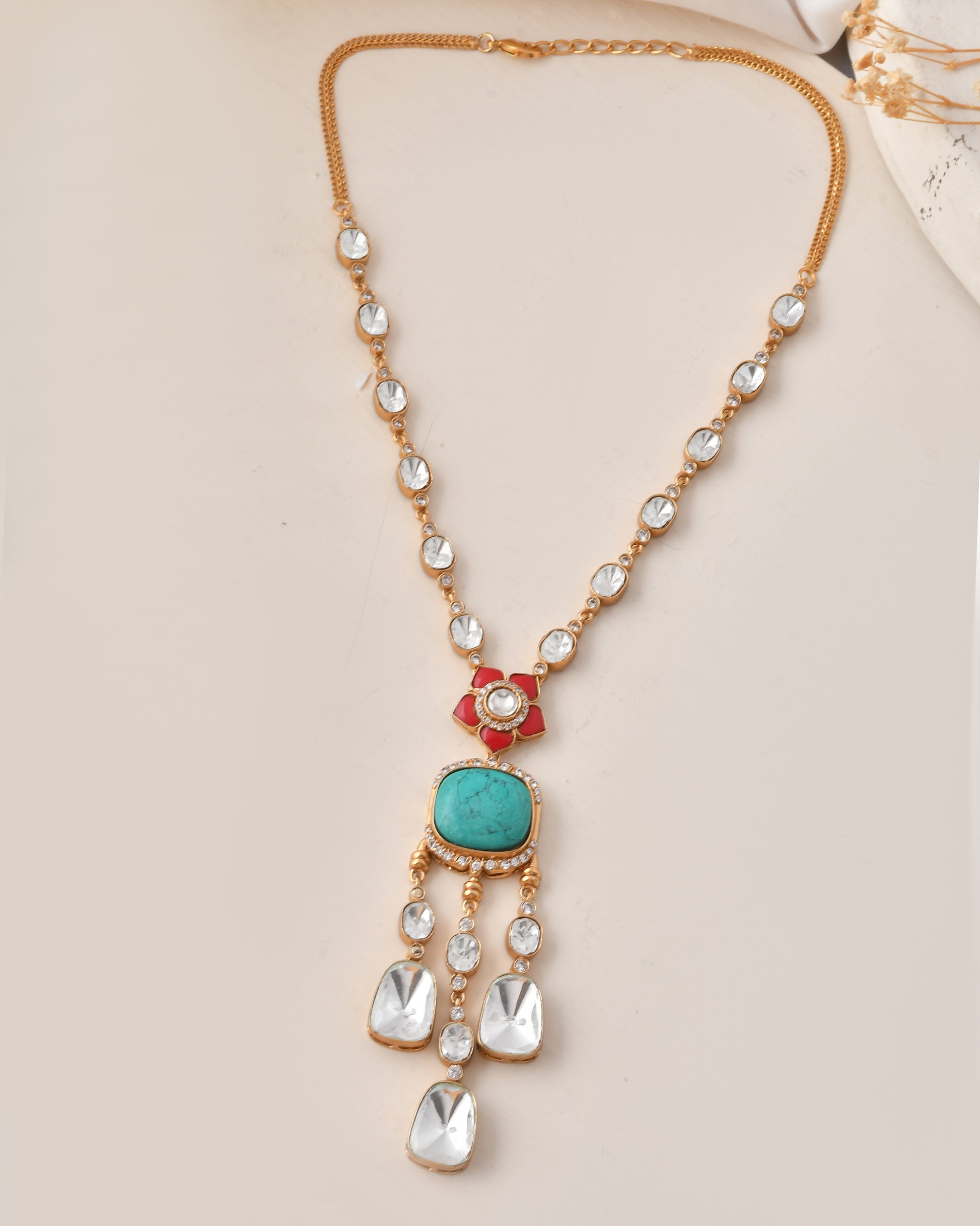 Turquoise Stone Necklace