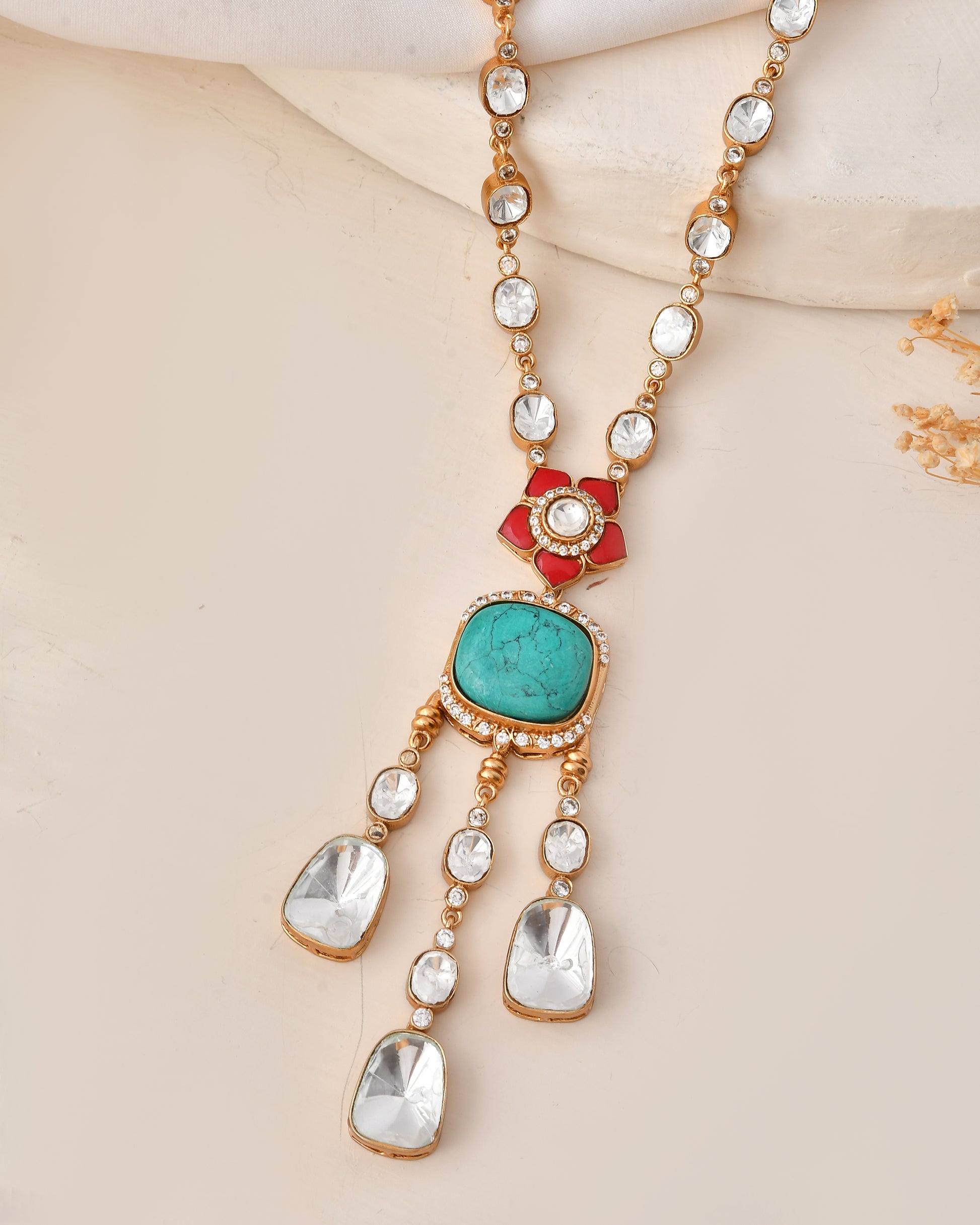 Turquoise Stone Necklace
