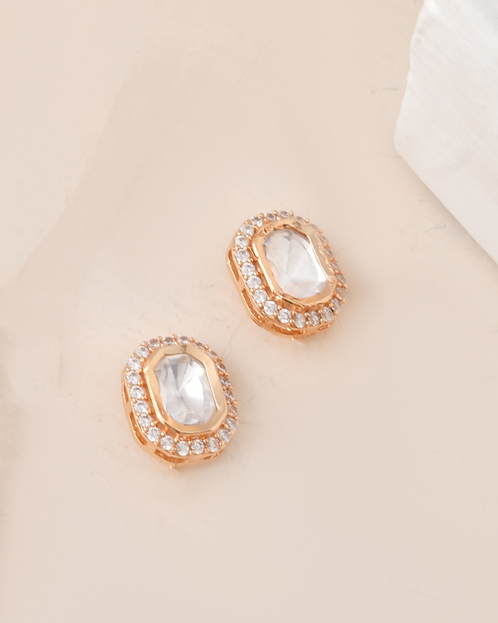 Elegant Gold-Plated Pendant Set