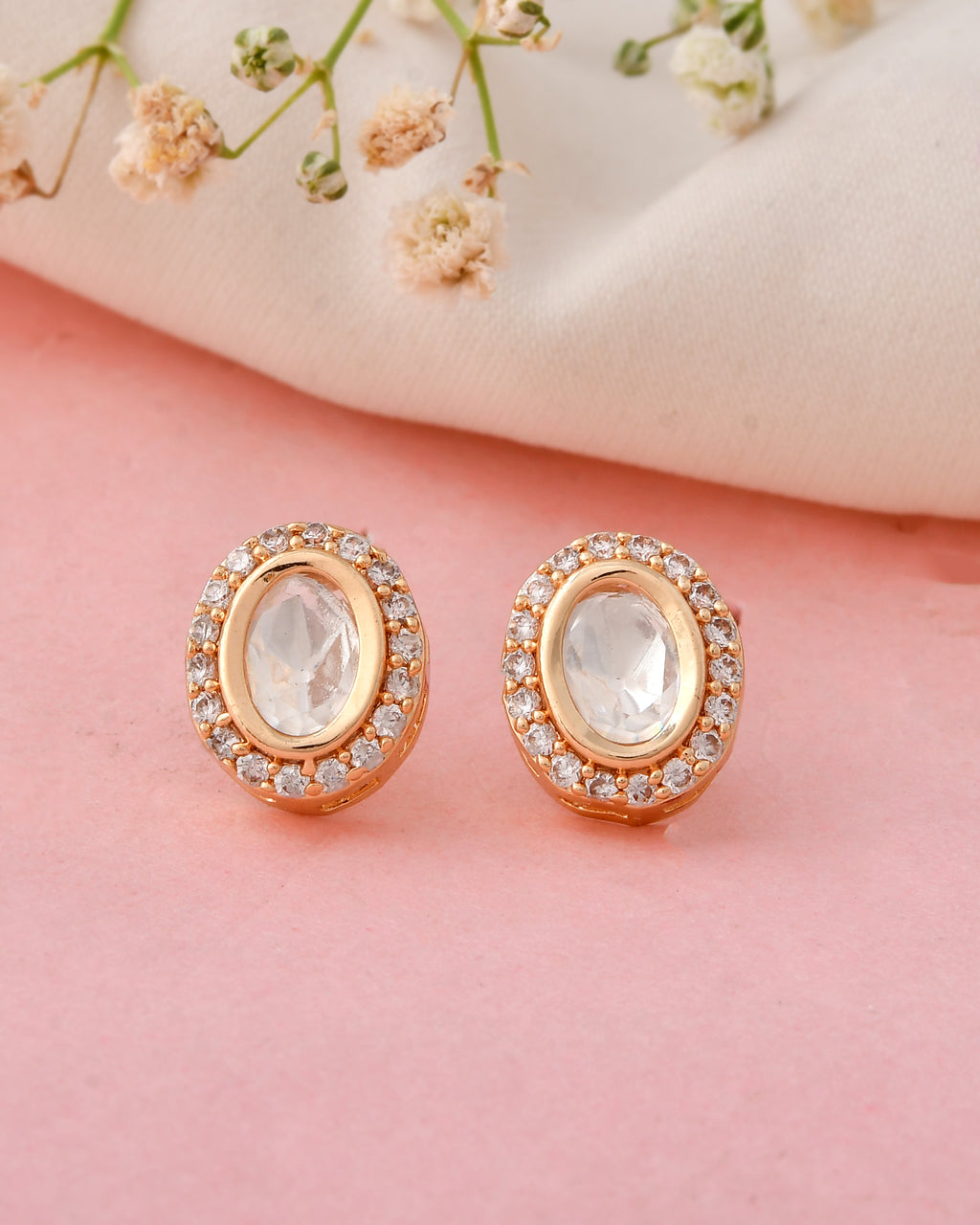 Antique Gold-Plated Pendant Set