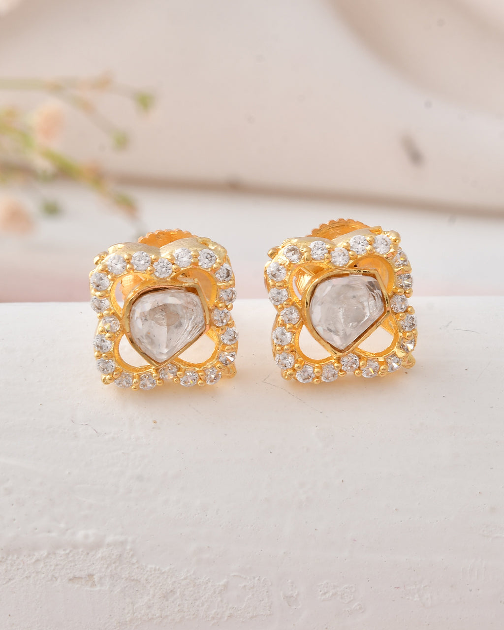 Kundan Charm Necklace Set